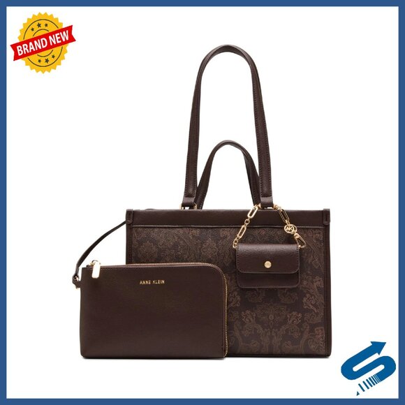 Double Handle Tote Bag Bonded Material Shoulder Carry No Lining